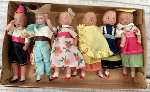 Vintage string jointed - 4",
