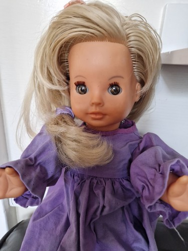 Talking pull string doll - string, 17"