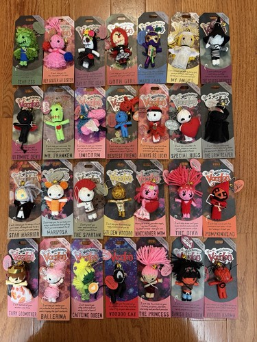 Watchover voodoo doll keychain - voodoo,