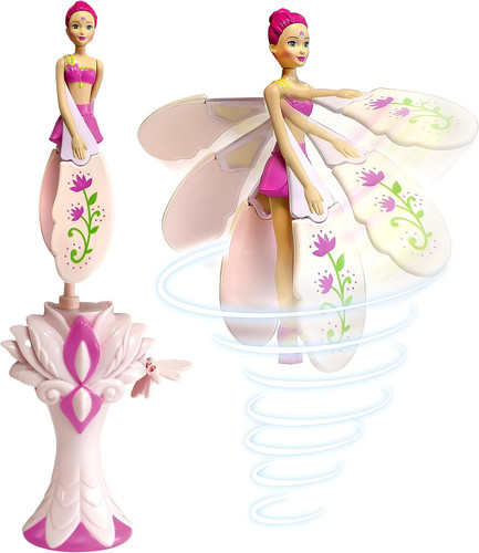 Flying doll pull string - flying, toy