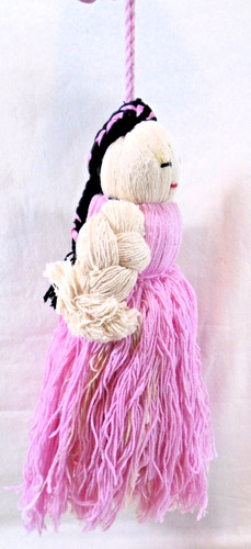 Handmade string yarn doll - yarn,