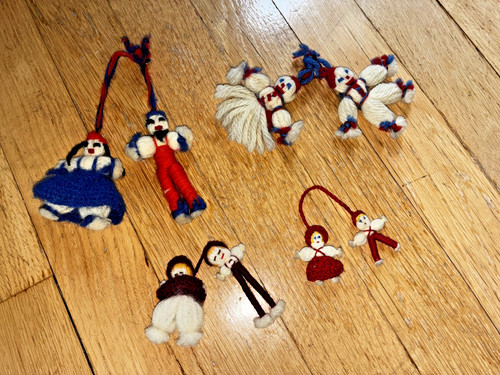 Vintage folk art - art, dolls